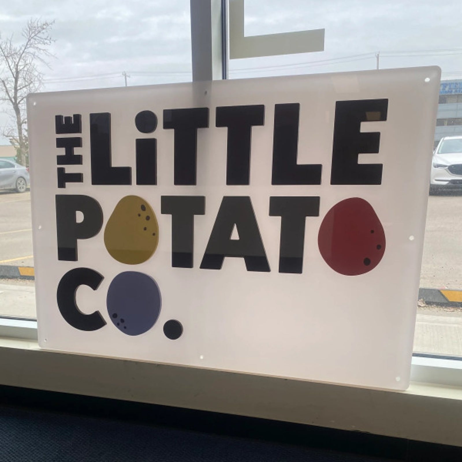 The Little Potato Company Acrylic Sign in Nisku, AB