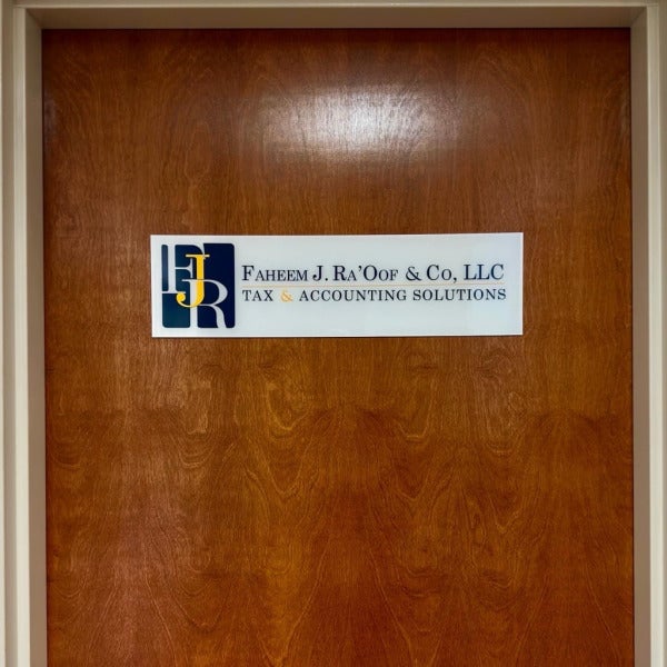Up To Date Office Signage