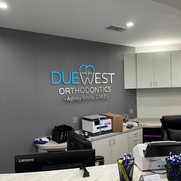 Dimensional Wall Logo