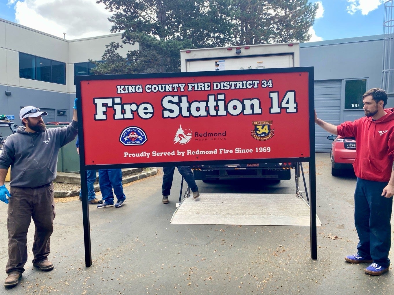 Honoring Redmond Fire - National Emergency Services Week - Redmond, WA