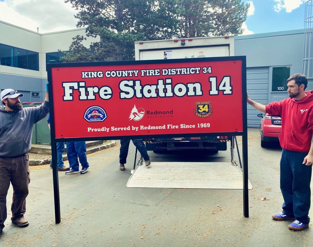 Honoring Redmond Fire - National Emergency Services Week - Redmond, WA