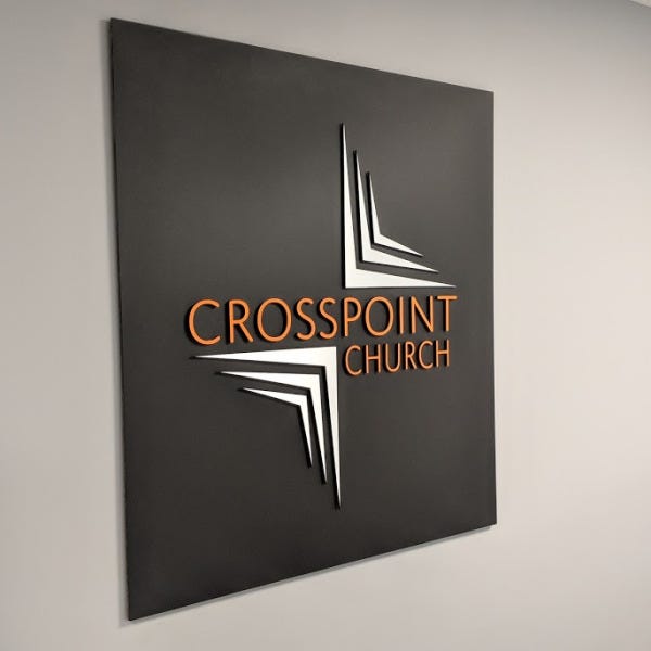 Reception Sign