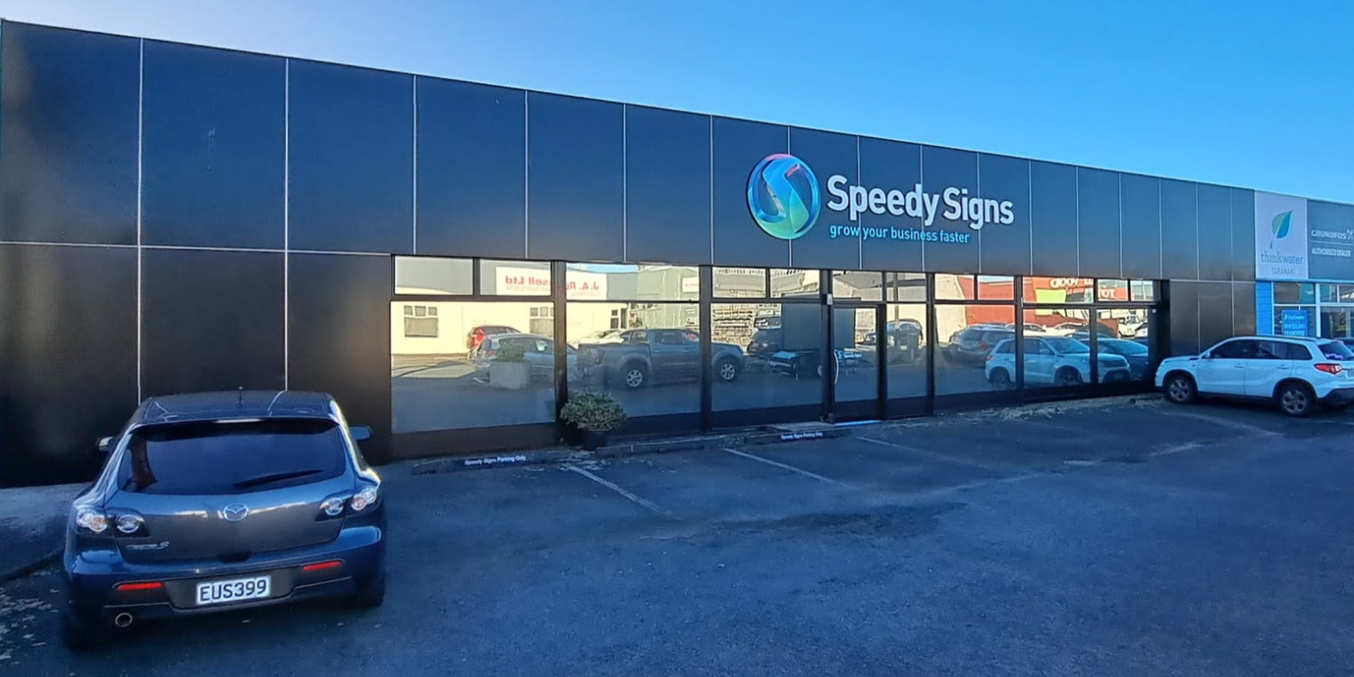 Speedy Signs New Plymouth