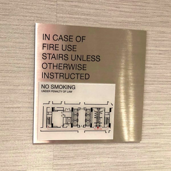 Directional Sign
