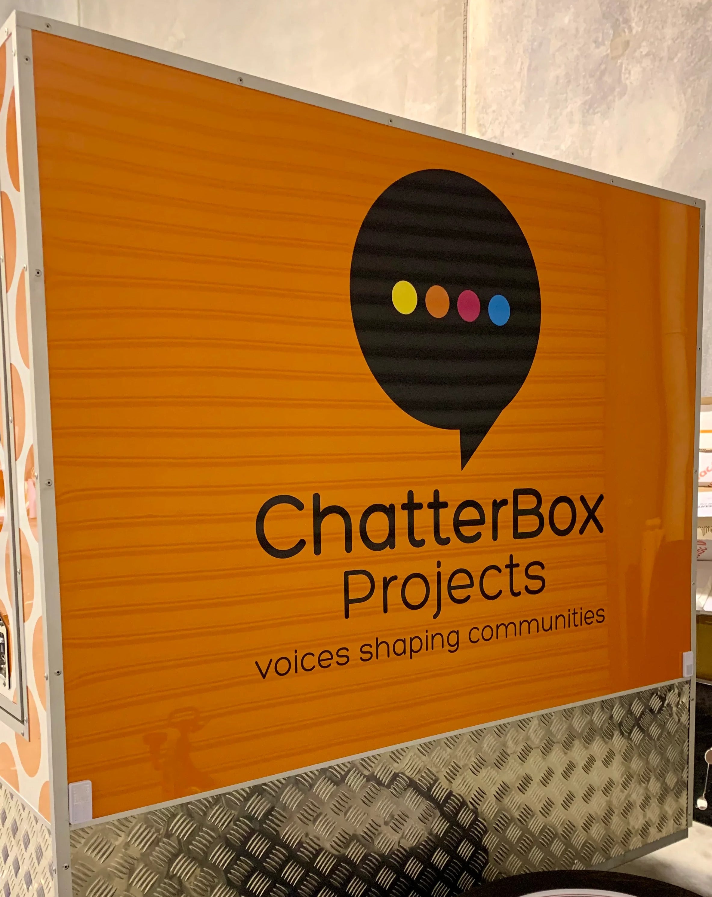 Trailer Signage - ChatterBox Projects.