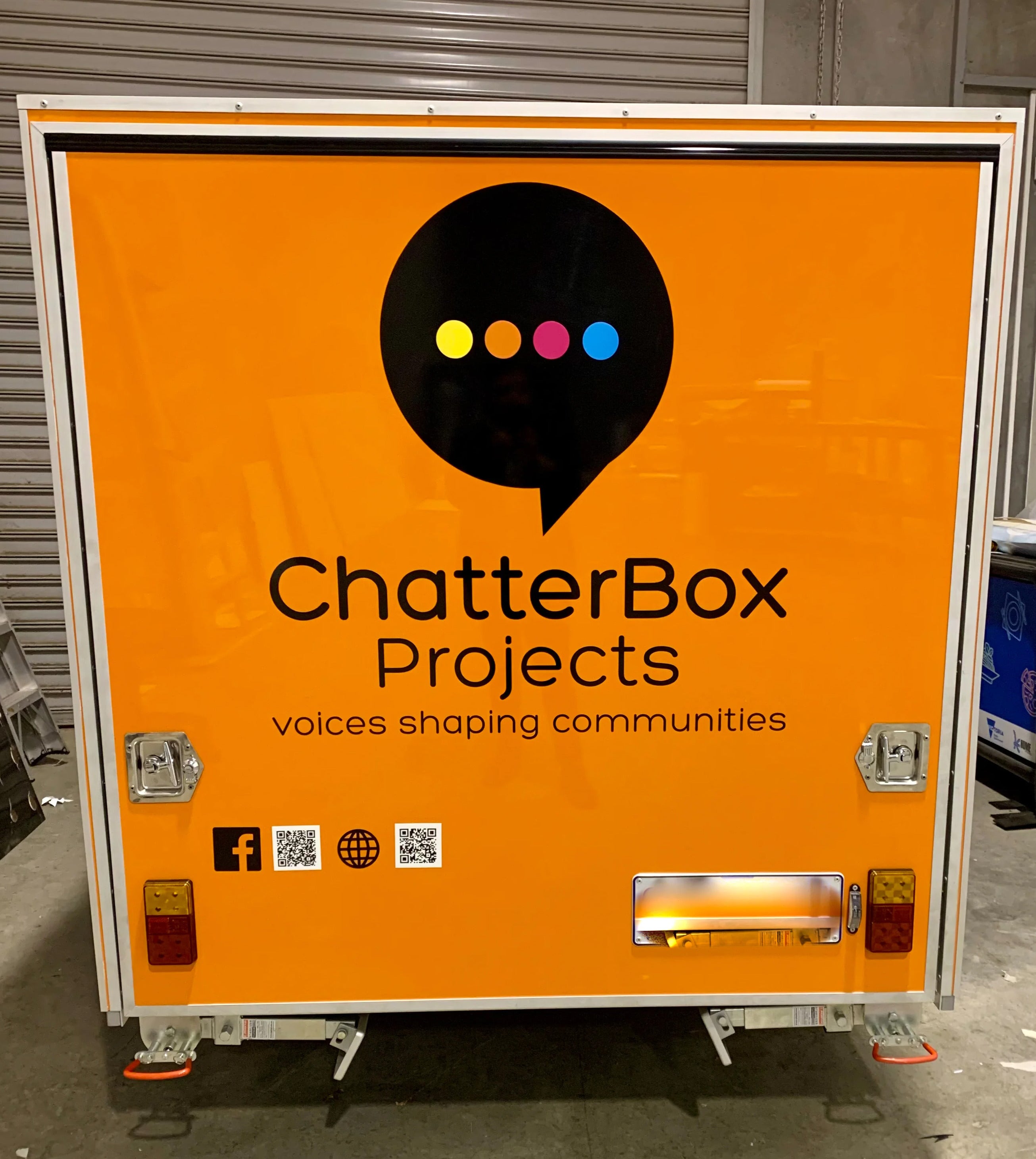Trailer Signage - ChatterBox Projects.