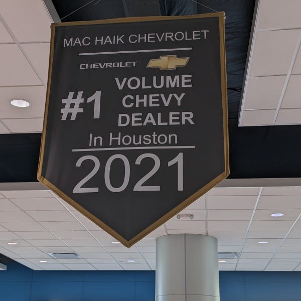 Mac Haik Chevy - Lobby Flags