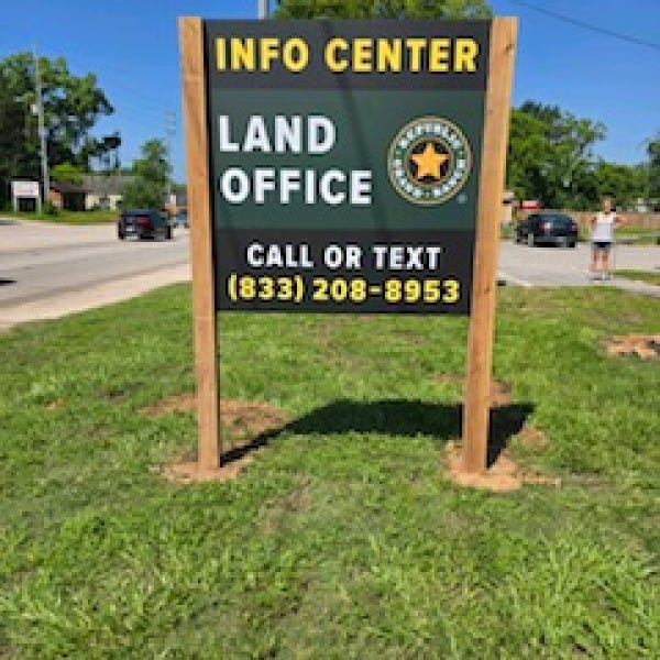 Republic Grand Ranch - Site Office Sign