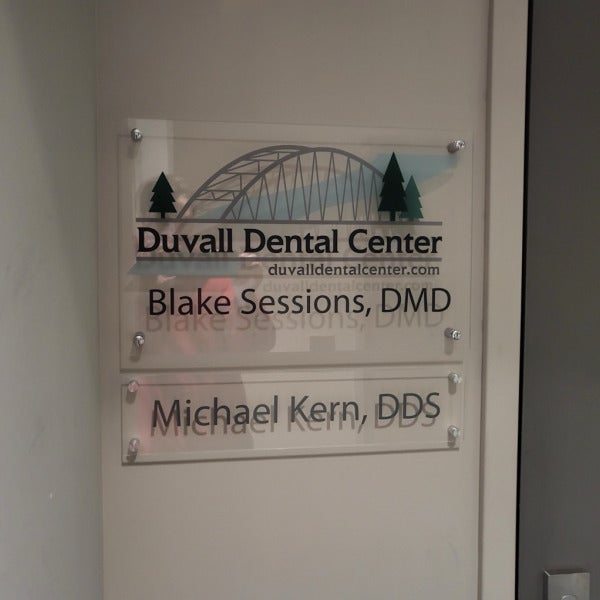 Duvall Dental Center freshens up their Branded Signage - Duvall, WA