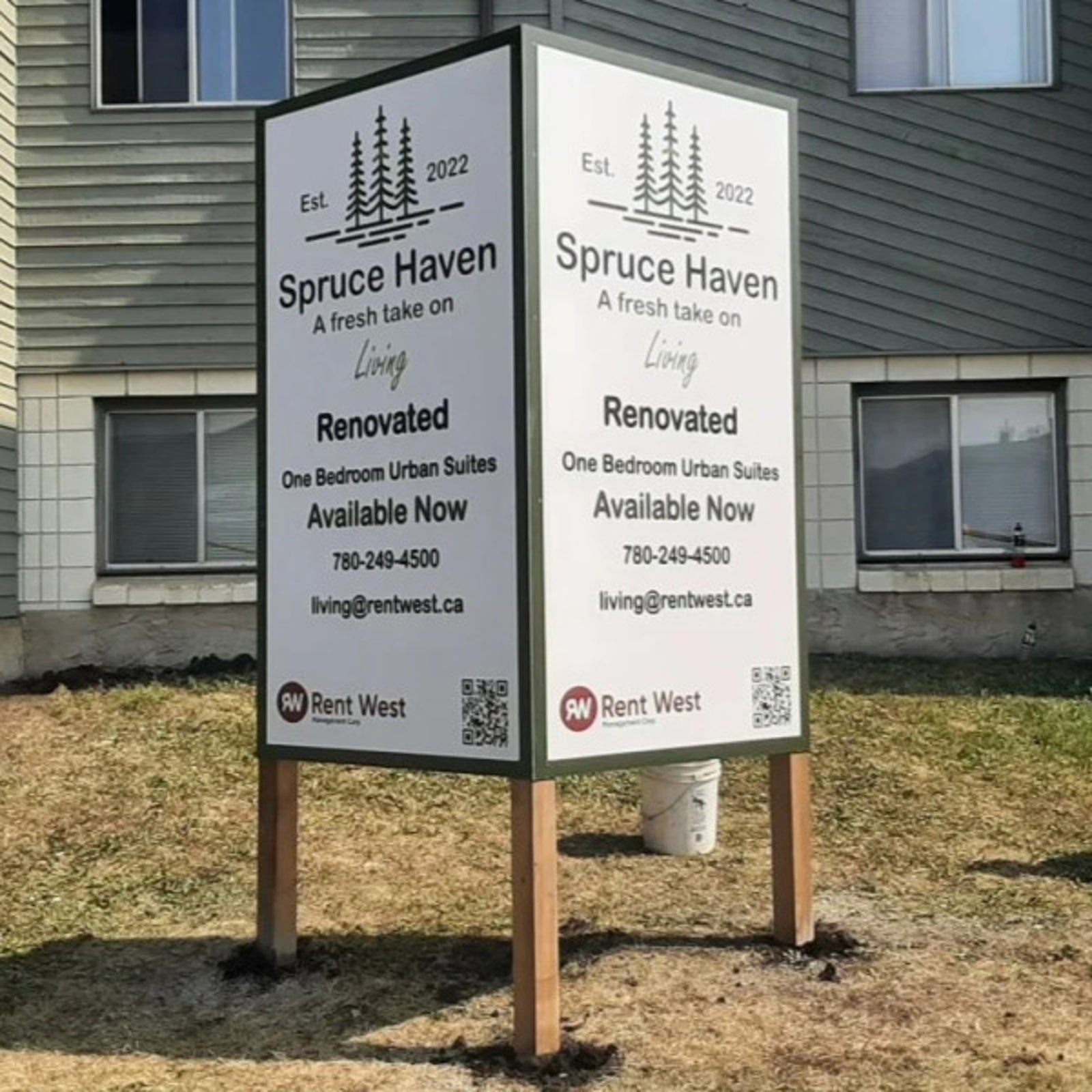 Post & Panel Sign in Edmonton, AB