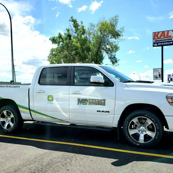 Vehicle Graphics for Martin Deerline in Edmonton, AB