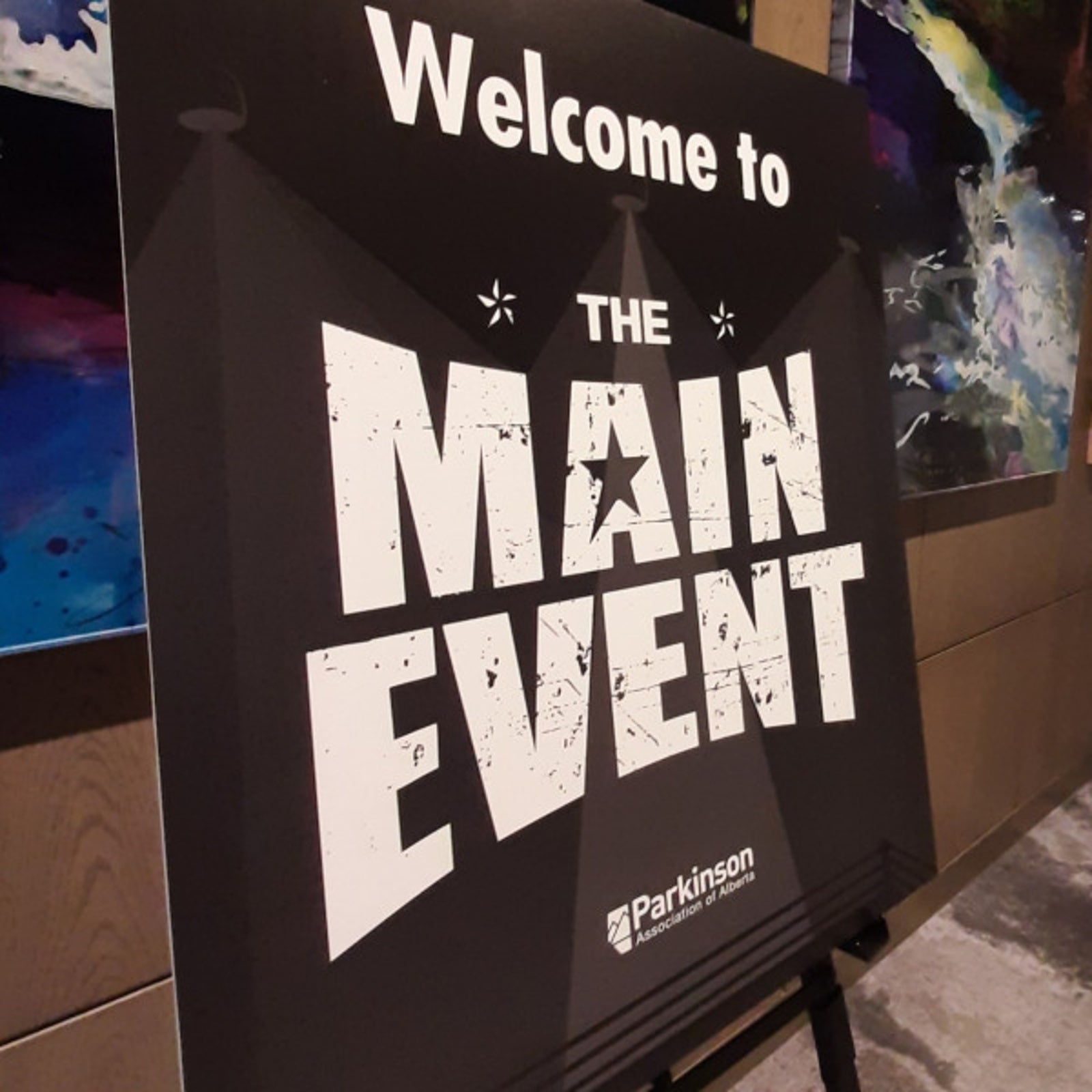 Foam Core Signage for Non-Profit Event in Edmonton, AB