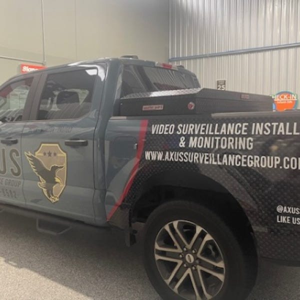 Axus Driver Truck Wrap