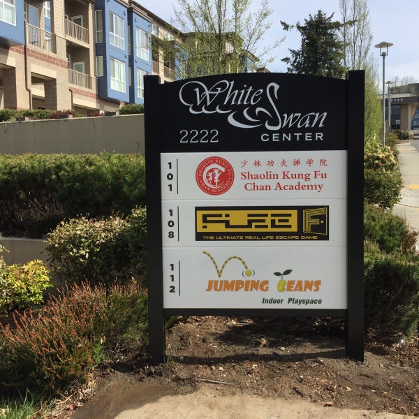 Signarama Redmond - Custom Retail Commercial Property Post-N-Panel Sign