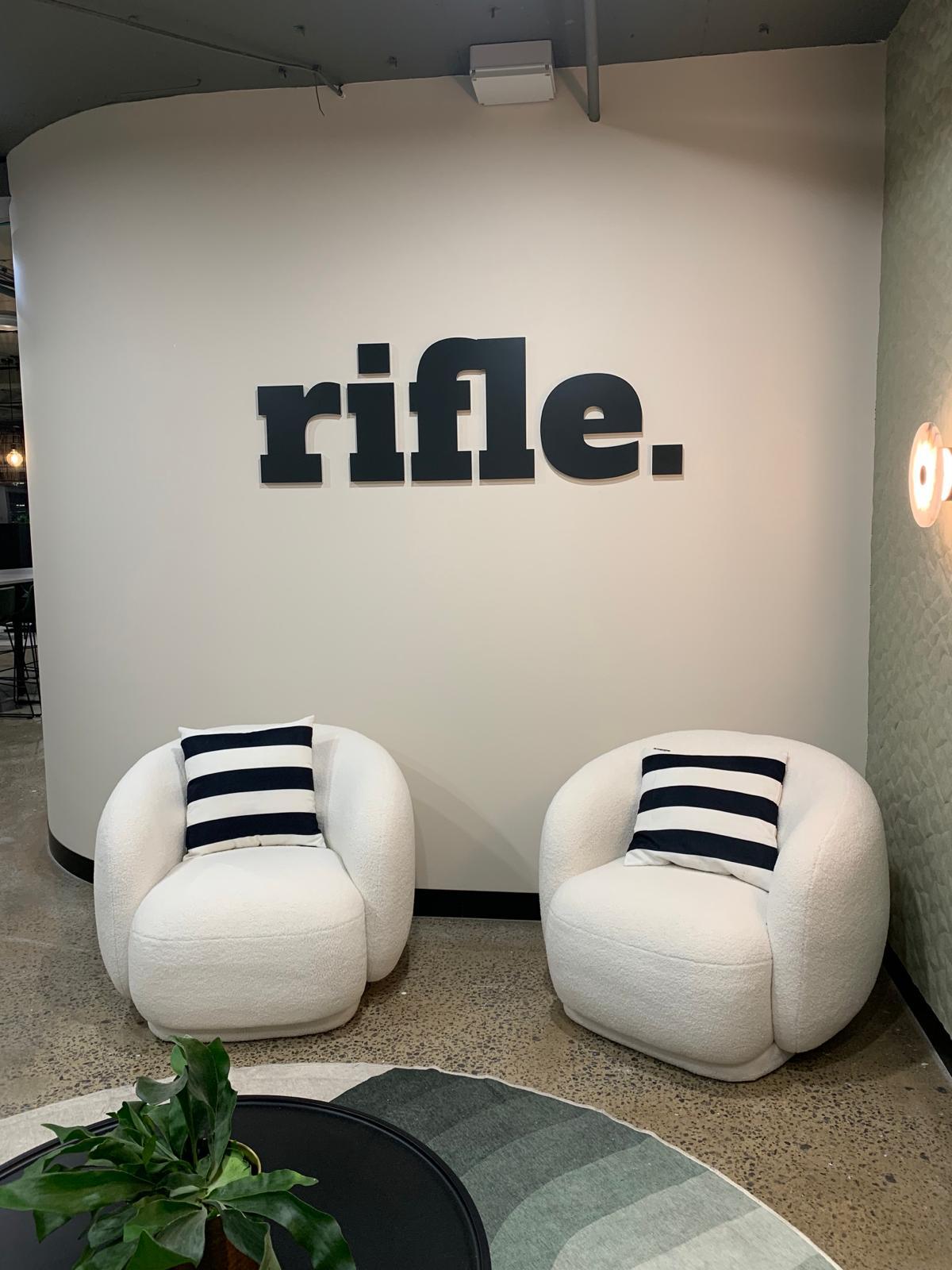 Rifle - Three-Dimensional Reception Signage | Signarama North Sydney