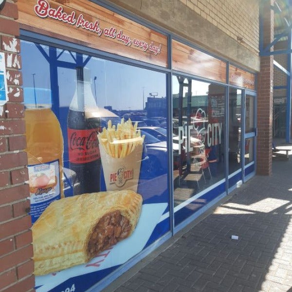 Pie City Window Graphics