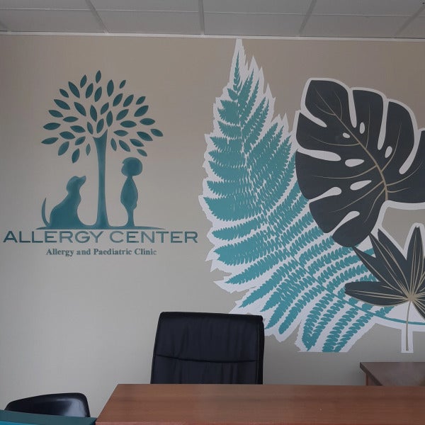 Wall Graphics for Allergy Center