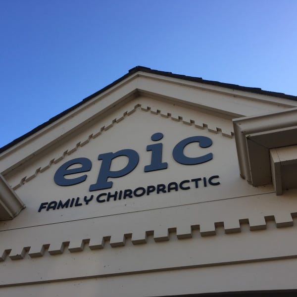 exterior 3D letters 3