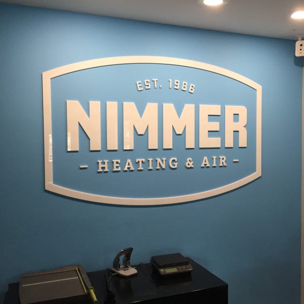 interior 3D letters, logo 28