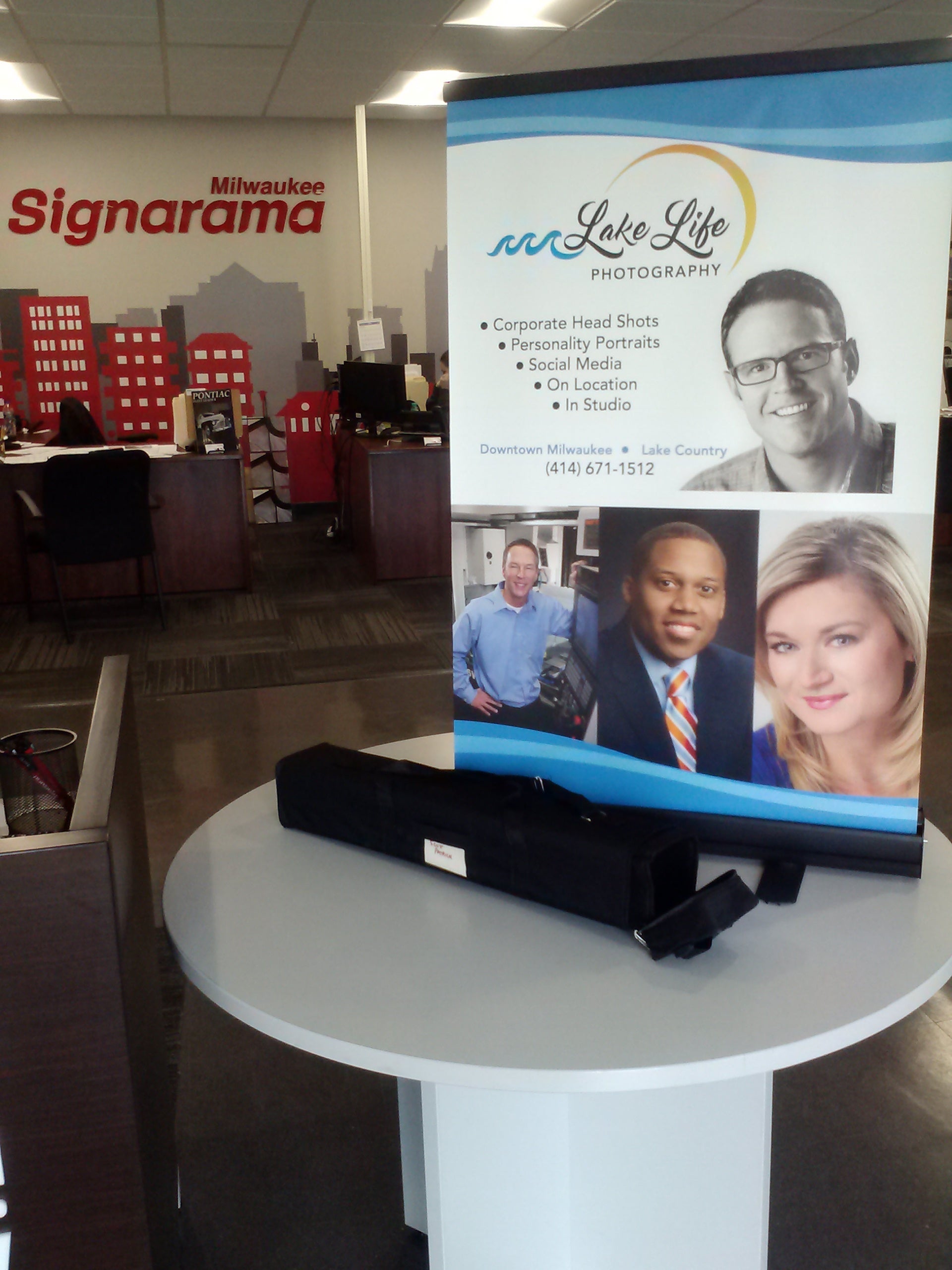 RETRACTABLE BANNER STANDS by Signarama Milwaukee