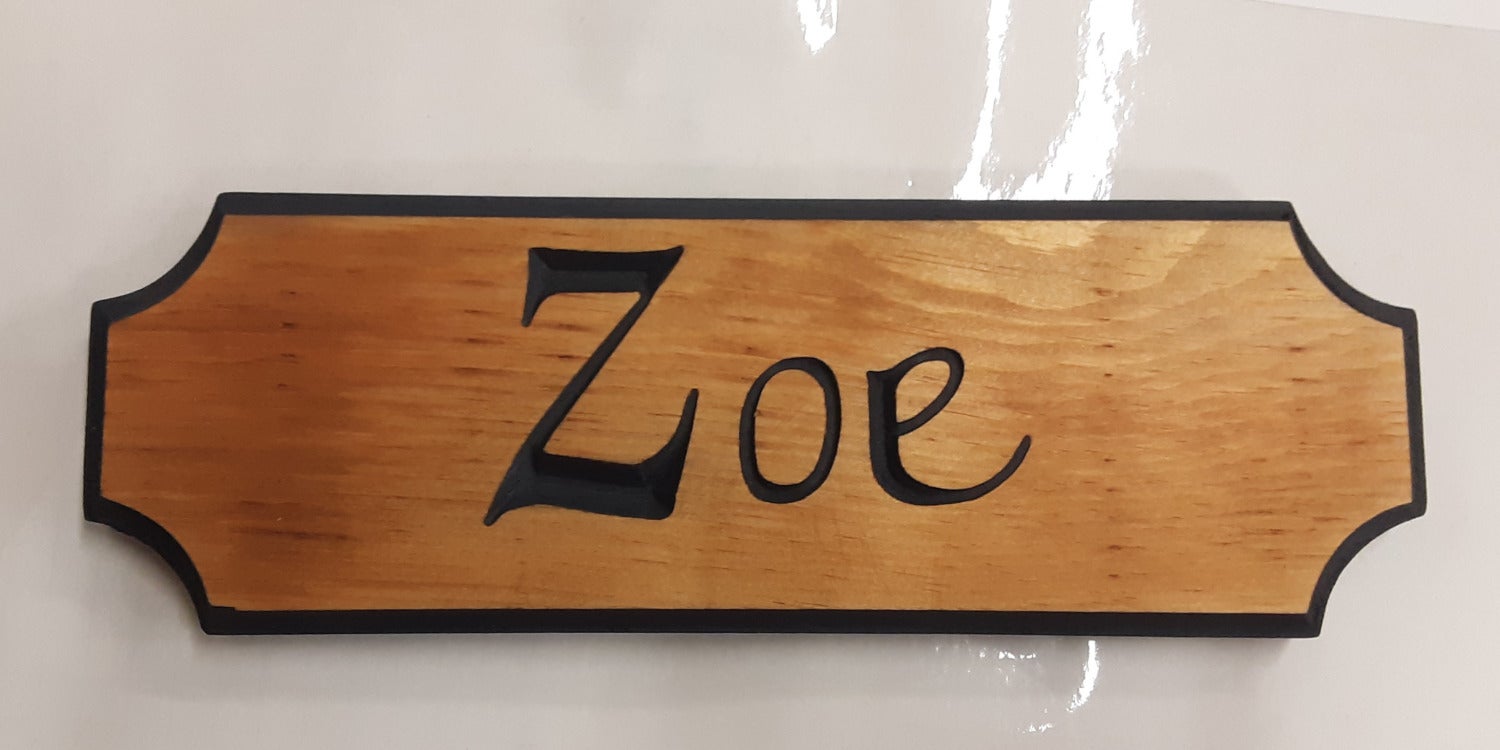 Carved & Sandblasted