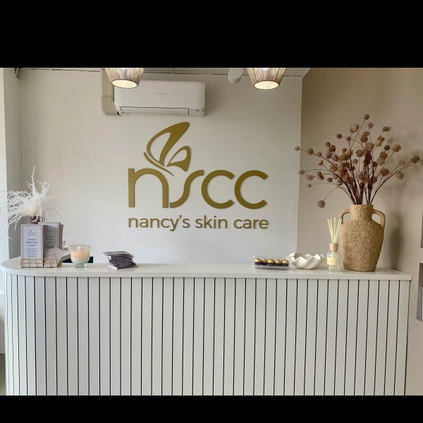 3D Lettering - Nancy's Skin Care - Greensborough VIC.