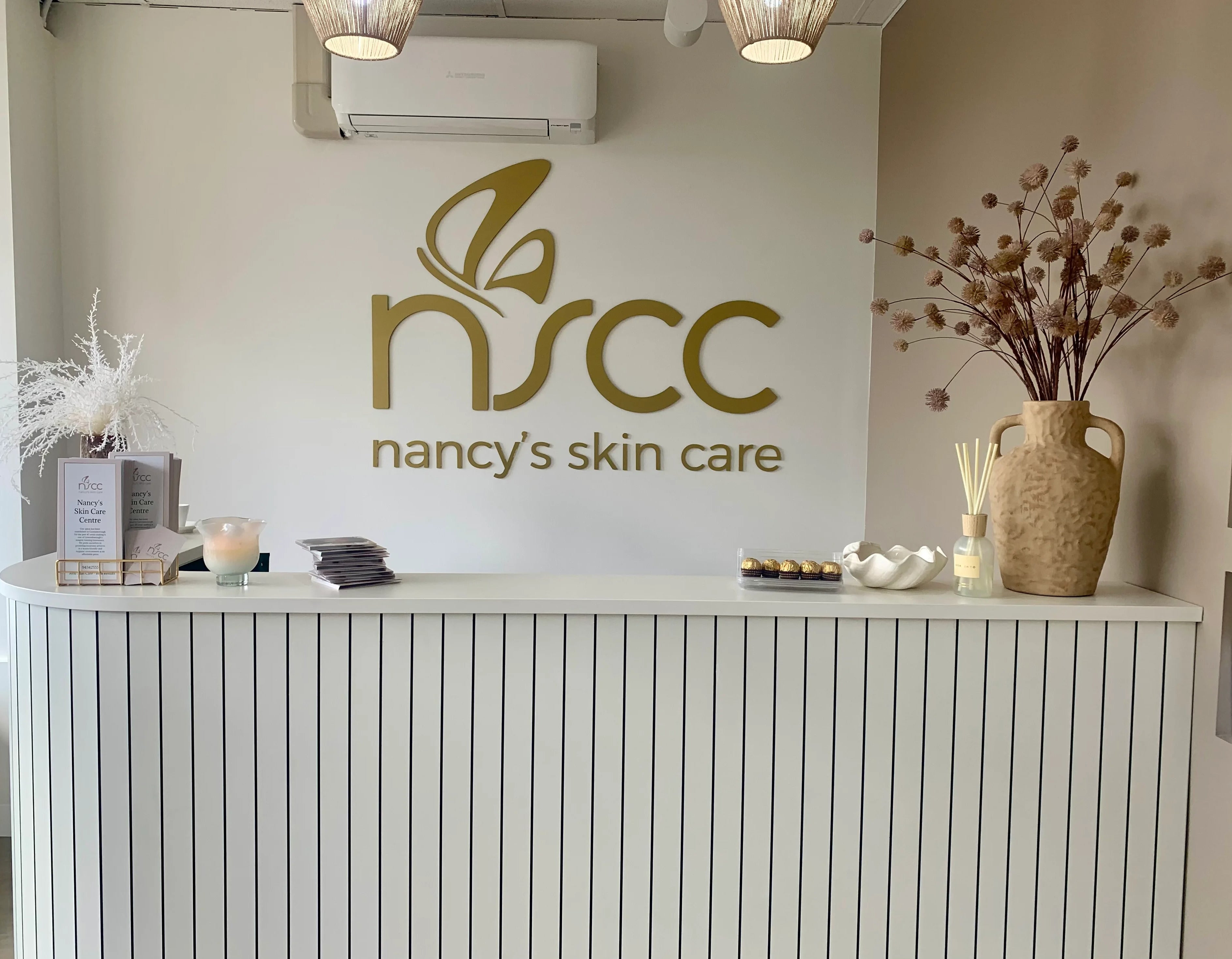 3D Lettering - Nancy's Skin Care - Greensborough VIC.
