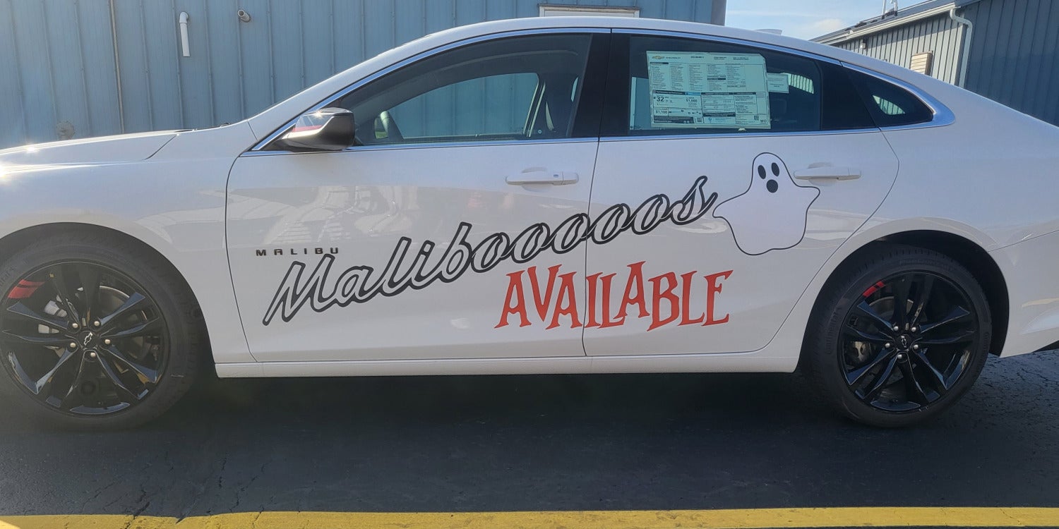 Vinyl Vehicle Lettering