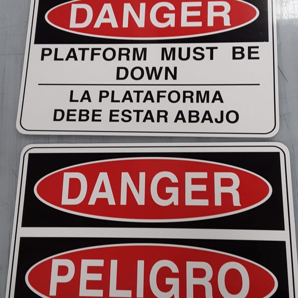 Safety Sign