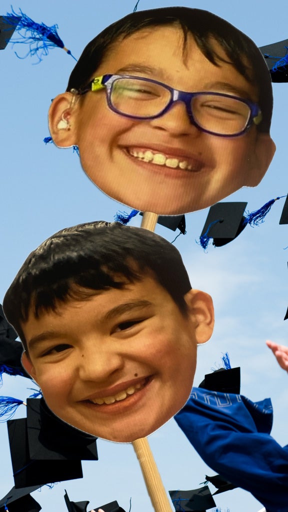 Make Graduation Fun and Memorable - Big Head Paddle Signs, Redmond, WA