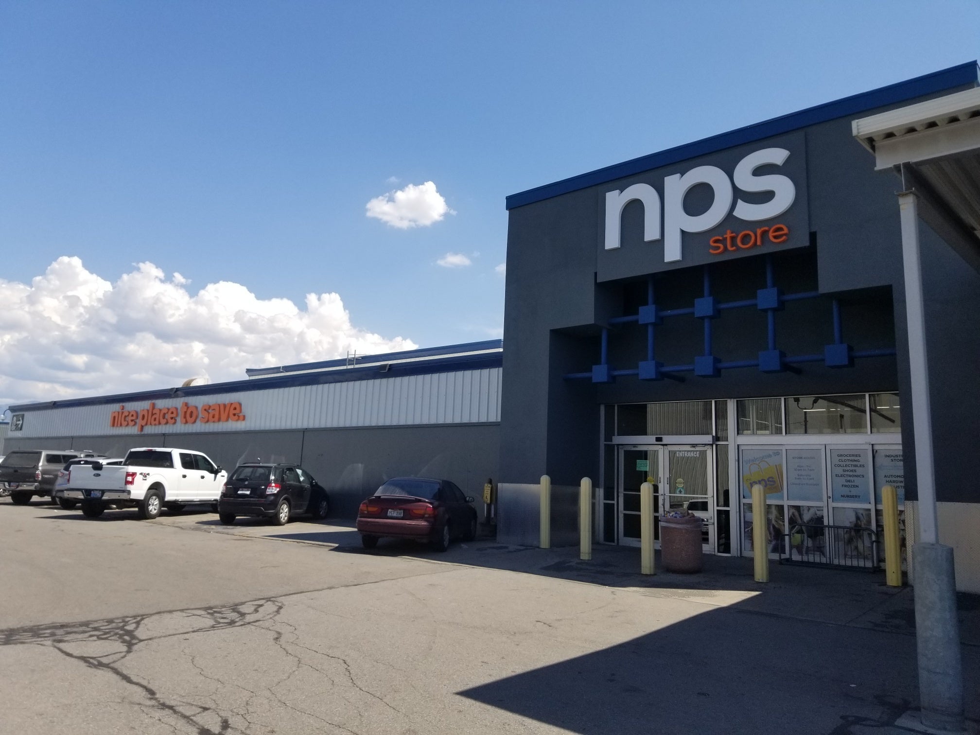 Exterior Signage: Channel Letters, Window Perf, Directory Signs • Salt Lake City, Orem, and Layton • Retail Industry • NPS Stores