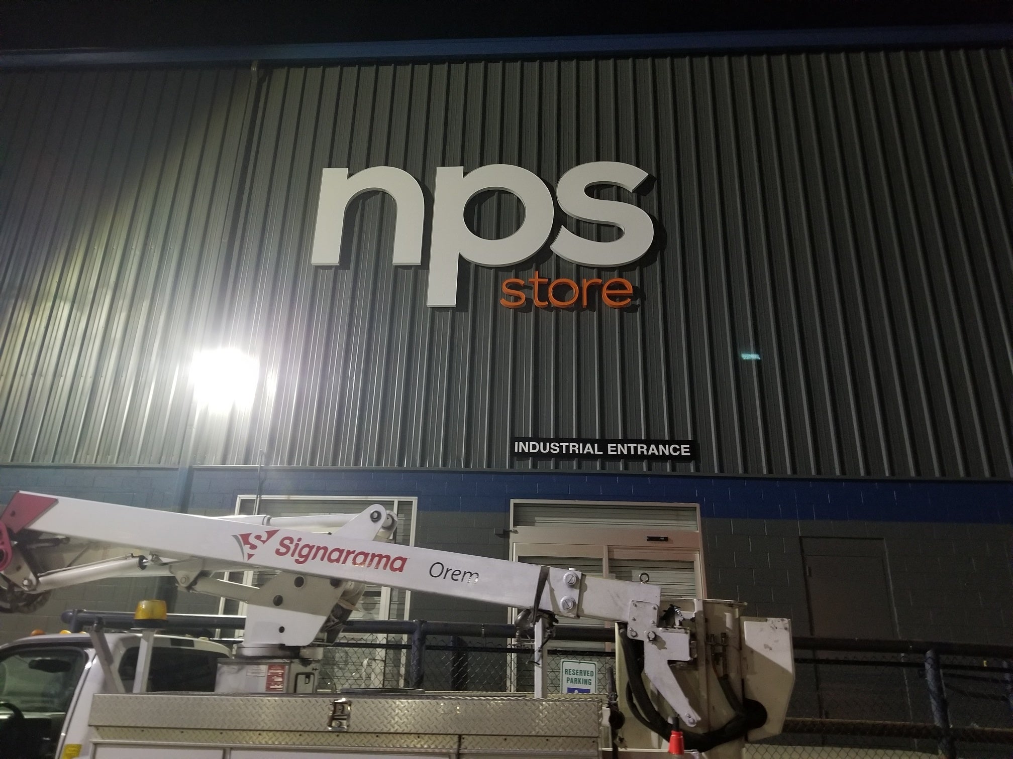 Exterior Signage Channel Letters, Window Perf, Directory Signs • Salt