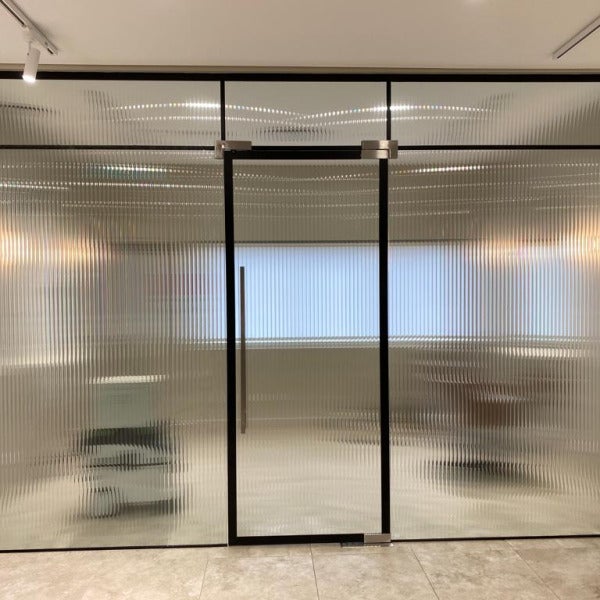 Frosting Reeded Glass SLOANS