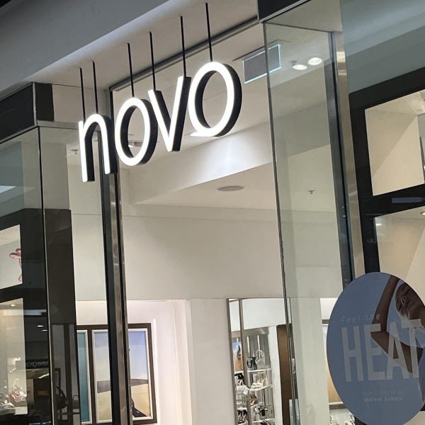 LED 3D Sign - Novo