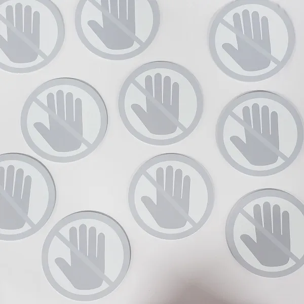 Signs made in acrylic