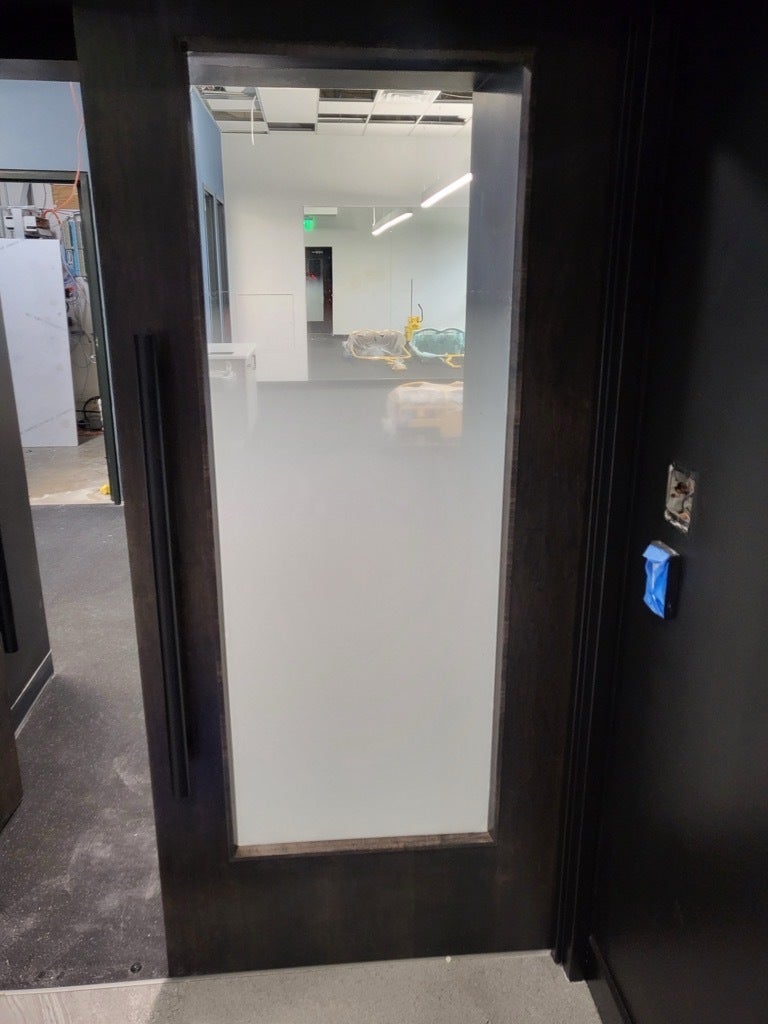 Frosted Graphics Offers Privacy and Enhances the Look of Business Park - Bellevue, WA