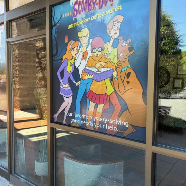 Escapology- Window Perf Film