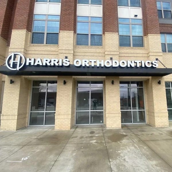 Harris Orthodontics Channel Letters 1