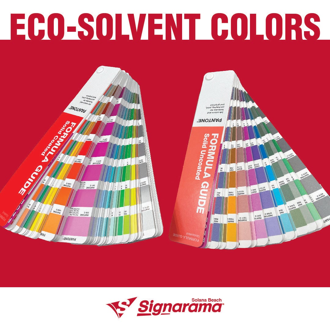 Environmentally friendly  eco-solvent colors
