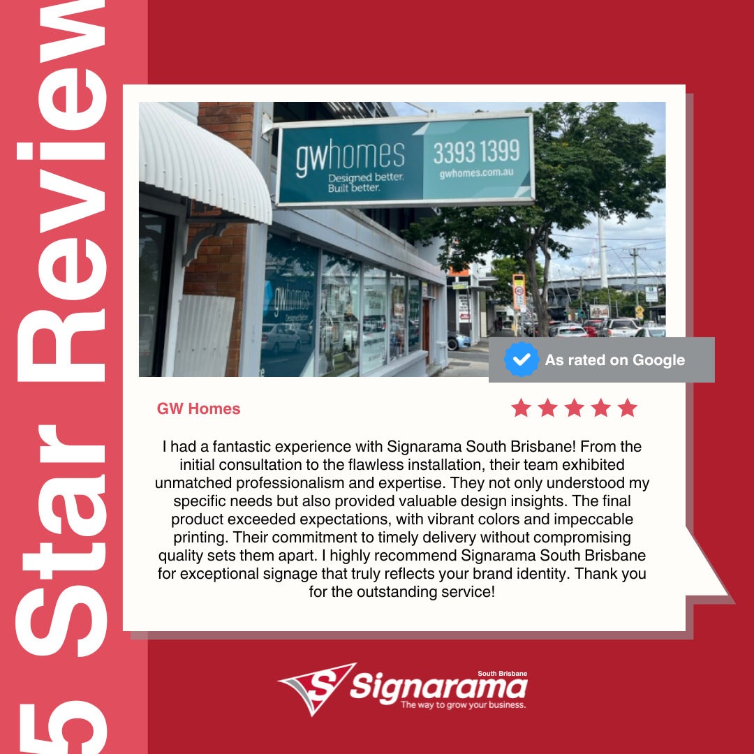 Google Review - GW Homes