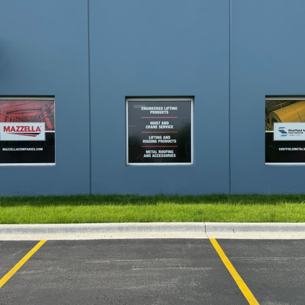 Perforated Window Decals