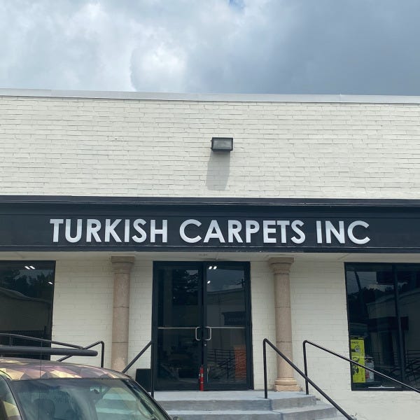 Turkish Carpets Inc Dimensional Letters
