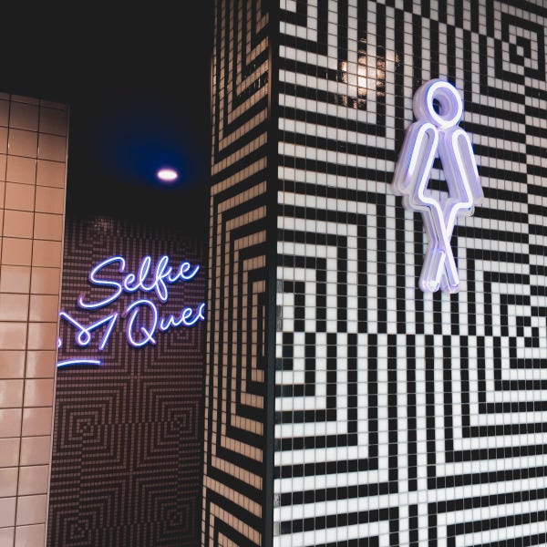 Everton Park Bathroom LED Neon 2