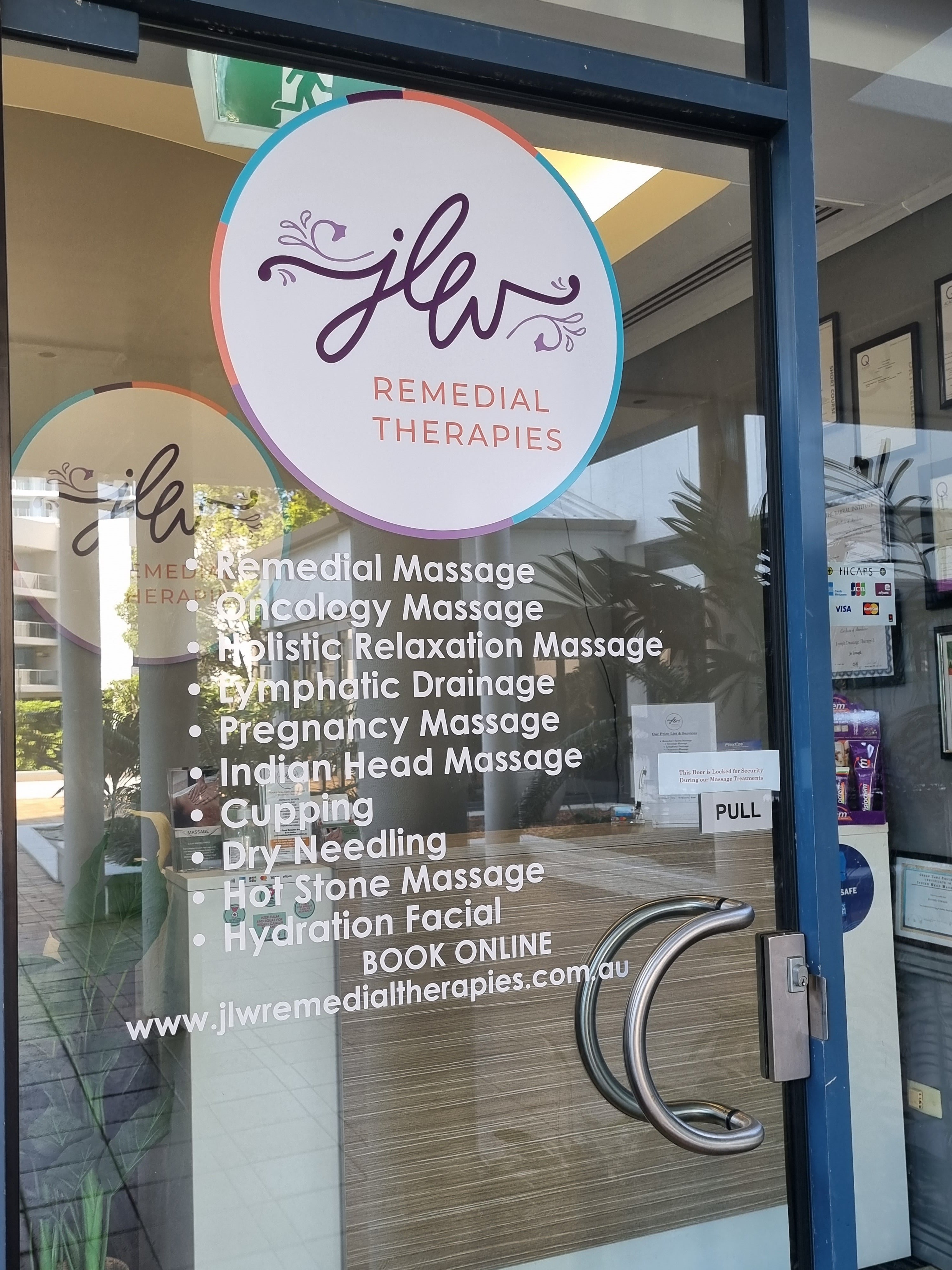 JLW Remedial Therapies: Custom Signage Solutions