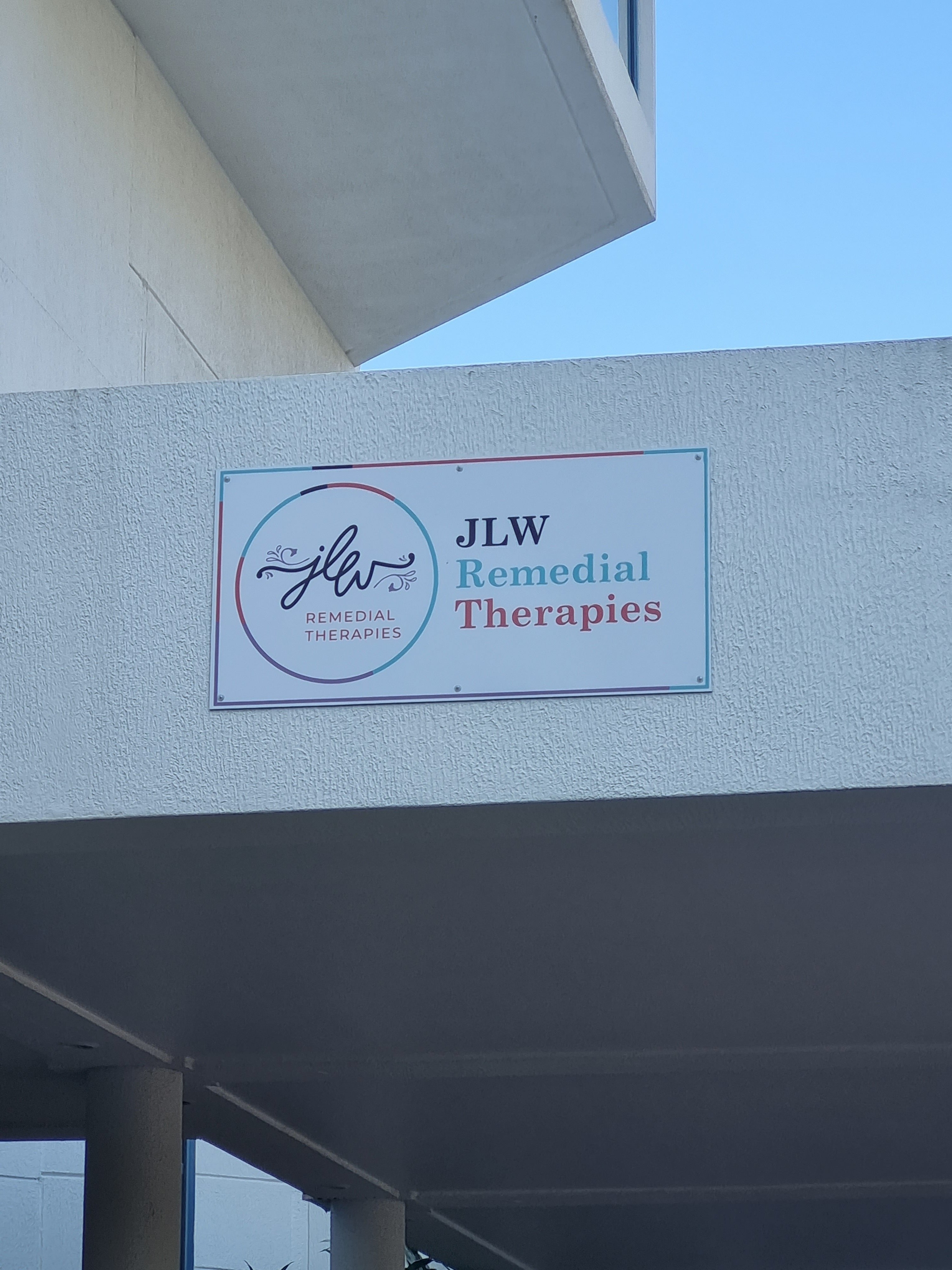 JLW Remedial Therapies: Custom Signage Solutions