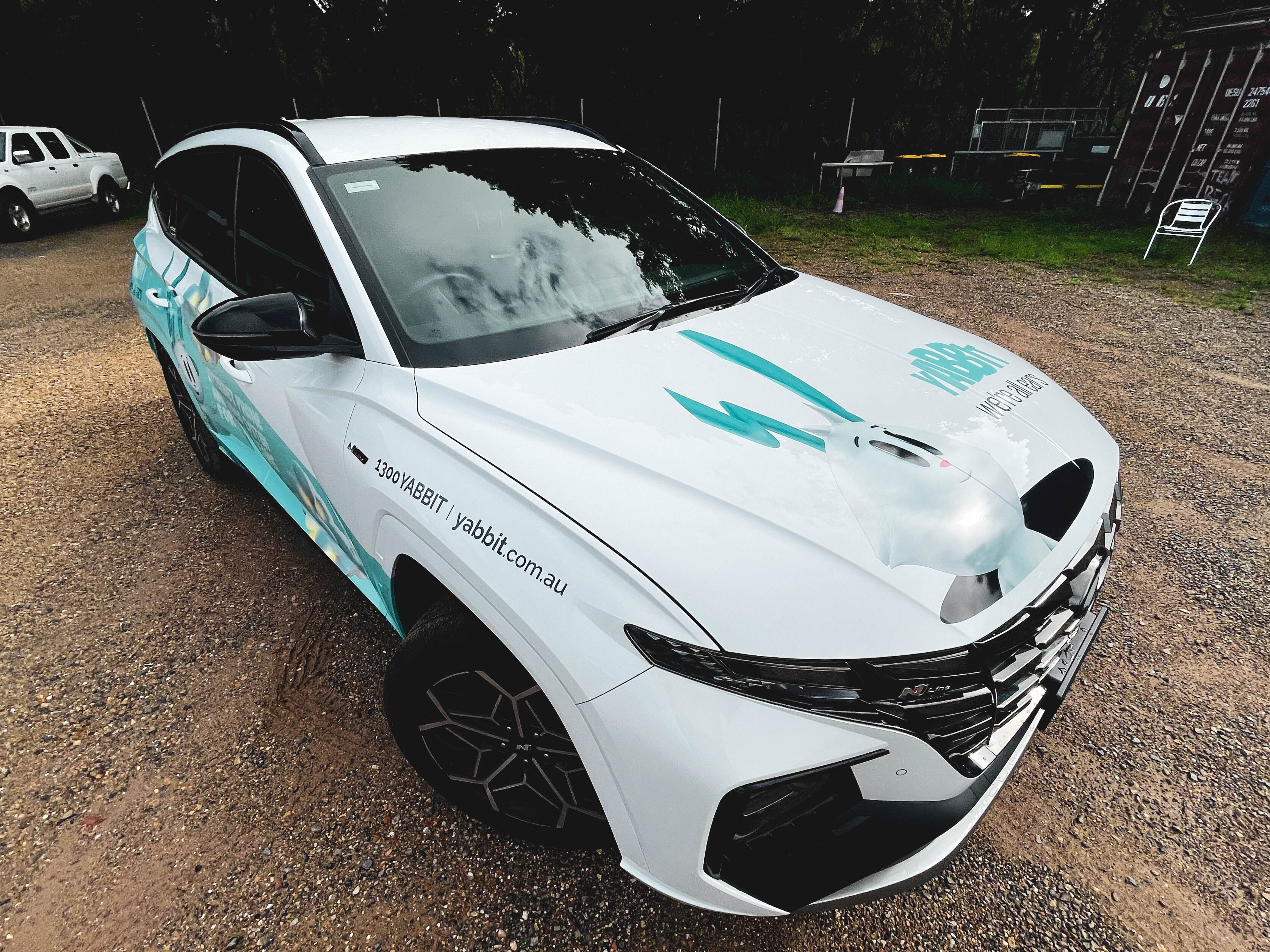 A Striking Vehicle Wrap for Yabbit