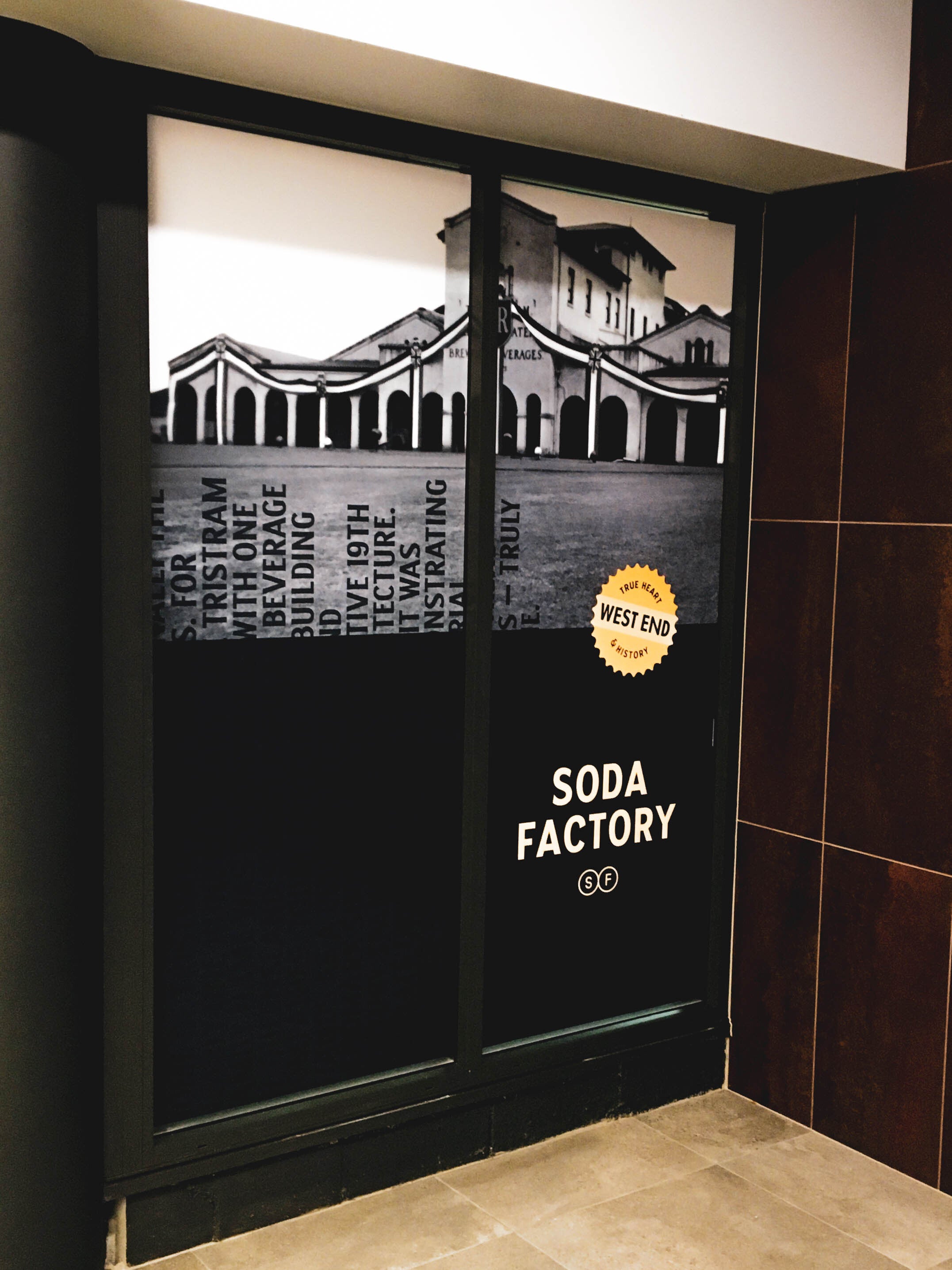 Promoting Soda Factory with Durable Vinyl Graphics