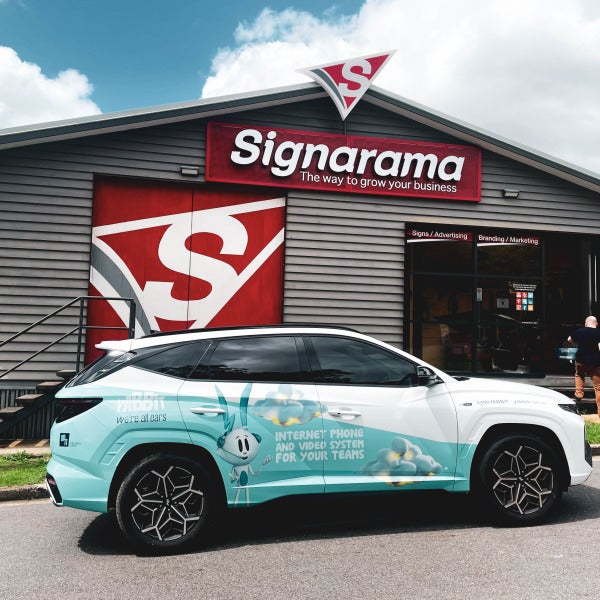 A Striking Vehicle Wrap for Yabbit