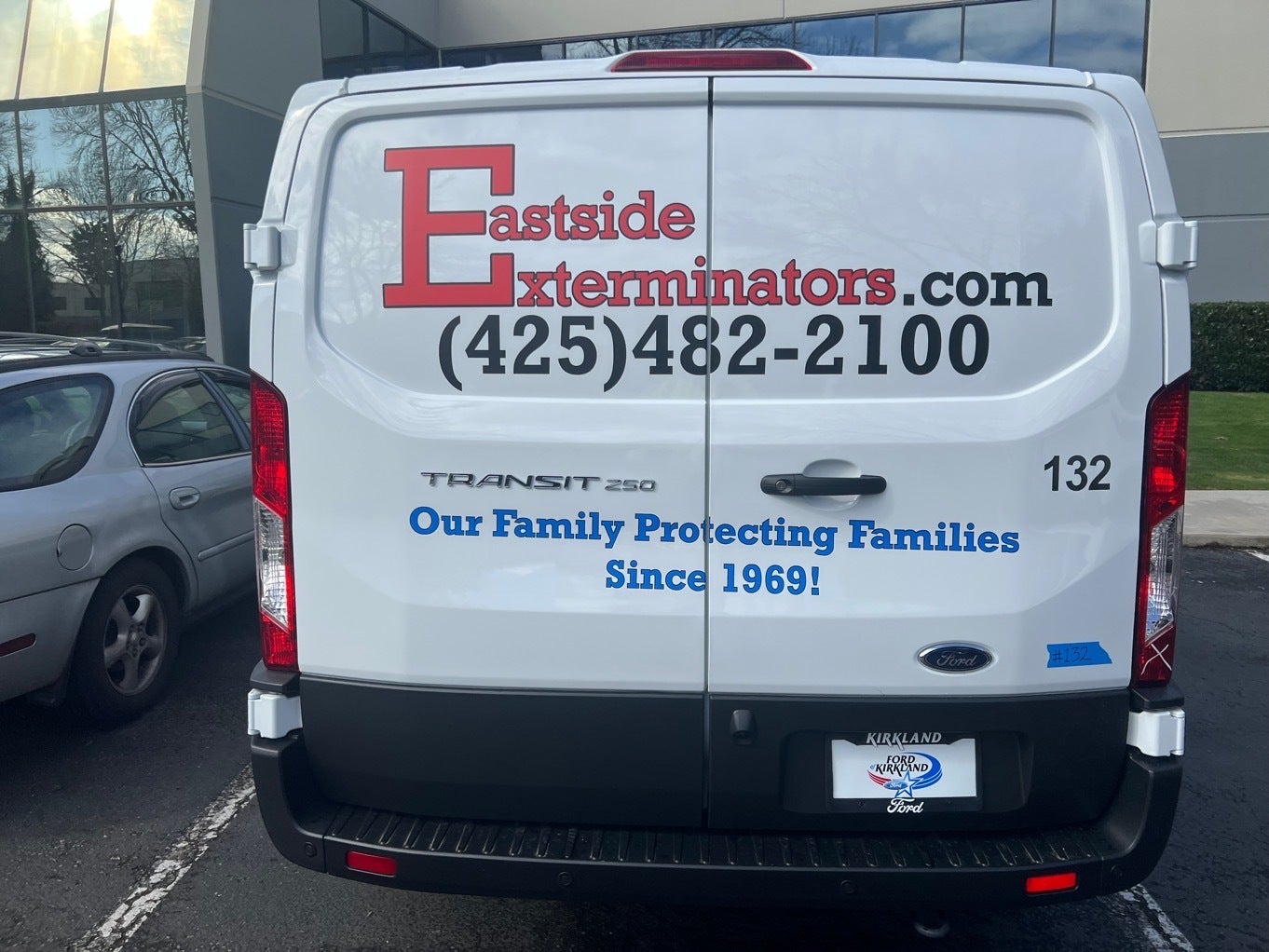 Highest ROI marketing with Vehicle Graphics - Eastside Exterminator, Redmond, WA
