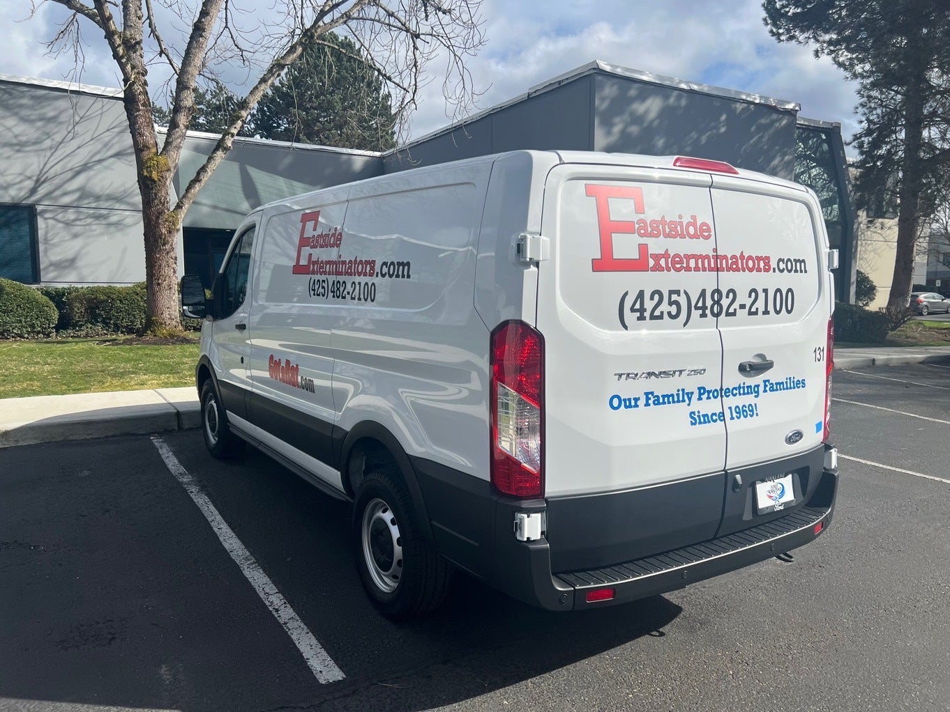 Highest ROI marketing with Vehicle Graphics - Eastside Exterminator, Redmond, WA
